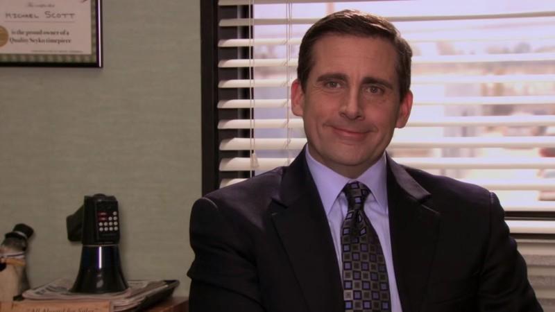 مایکل اسکات در حال صحبت با دوربین در The Office - بهترین جملات The Office