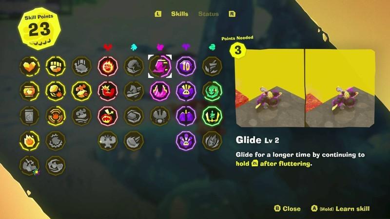 بهترین مهارت های Donkey Kong Bananza: مهارت ها و ارتقاءها برای بانانزای شترمرغ