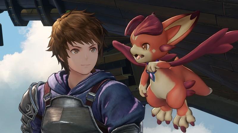 شخصیت مرد Granblue Fantasy و موجود شناور Granblue Fantasy در استیم