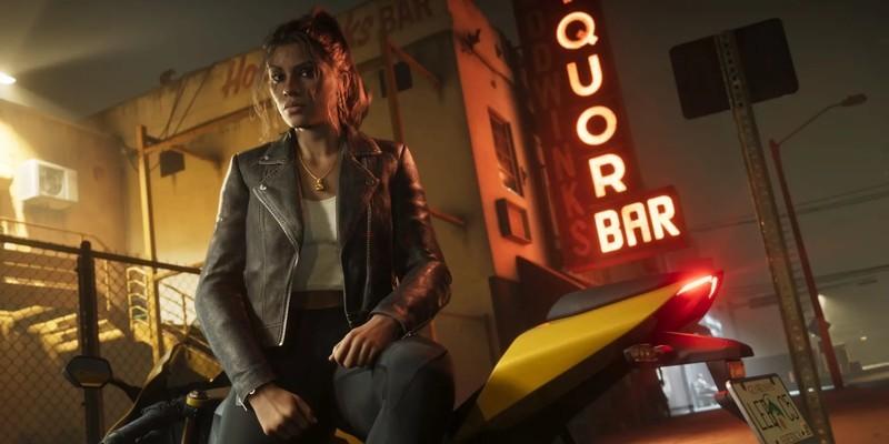 لوسیا نشسته روی موتور در GTA 6. علت تاخیر GTA 6