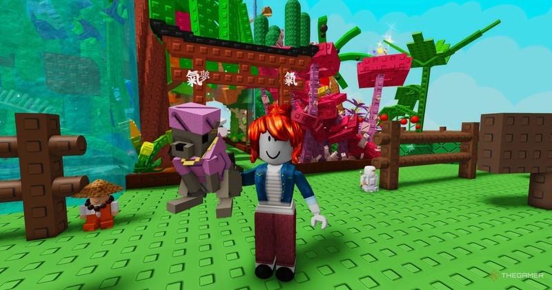 Fortnite Roblox از کار افتاد: بازیکنی که یک سنجاب کوچک بت مانند را در بازی Roblox Grow a Garden نگه داشته در حالی که سرویس های بازی دچار مشکل شده اند.