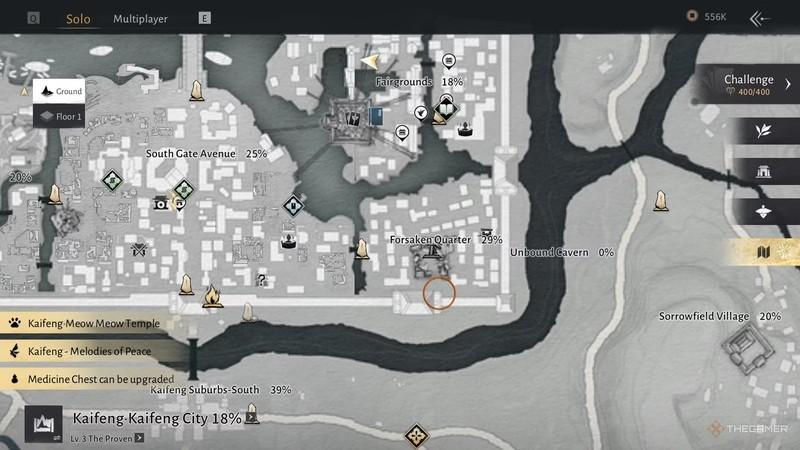 مکان گربه شماره 41 در بازی مکان گربه ها کایفنگ Where Winds Meet.