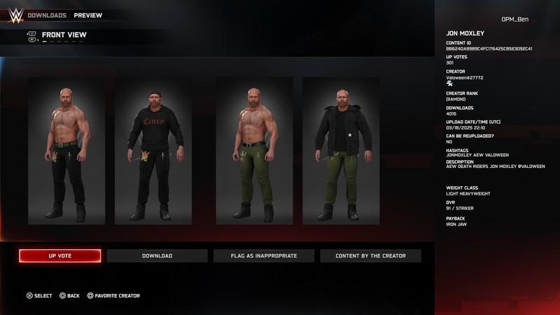 دانلود کشتی گیران ساختگی WWE 2K25