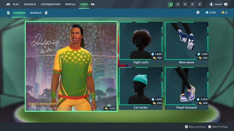 فروشگاه Rematch با حضور اسطوره برزیلی رونالدینیو و ترفندهای بازی Rematch