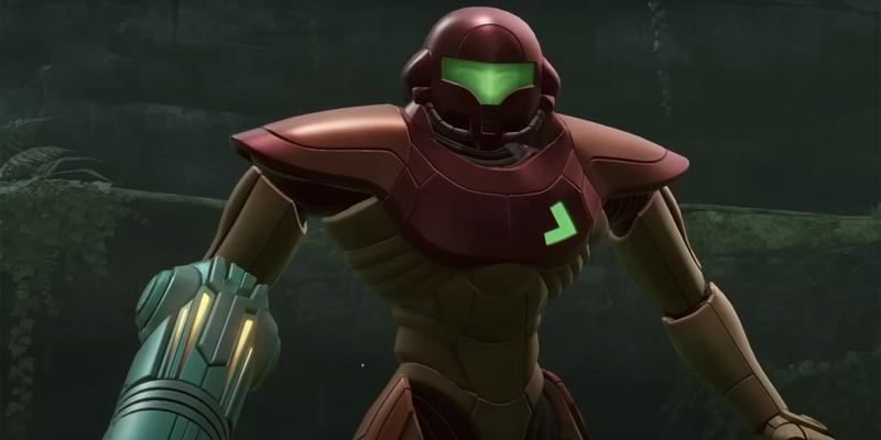 ساموس آران از بازی Metroid Prime Remastered.