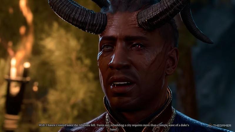 ویل (Wyll) و بازخورد جامعه و شخصیت های Larian درباره طراحی او در پایان بازی Baldur's Gate 3 صحبت می کند.