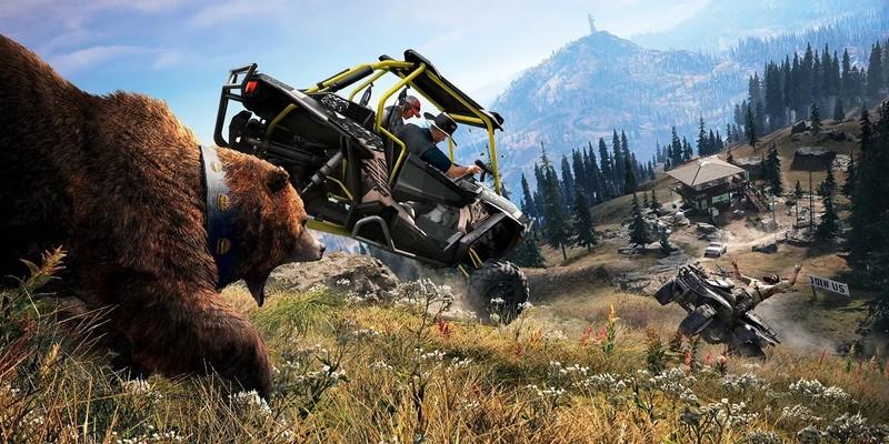Far Cry 5 action. بازی های جهان آزاد Xbox Game Pass.