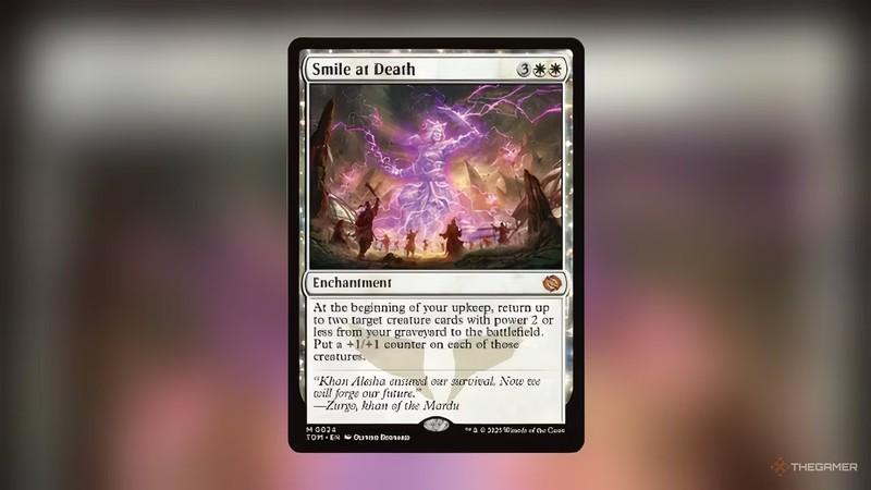 The Smile at Death، از Magic: The Gathering بهترین کارت ها.