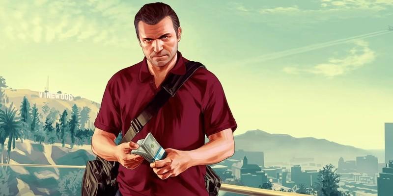 مایکل دی سانتا از بازی GTA 5، تصویر مرتبط با دوستی بازیگر GTA 5 با پلیس و ماجرای سواتینگ