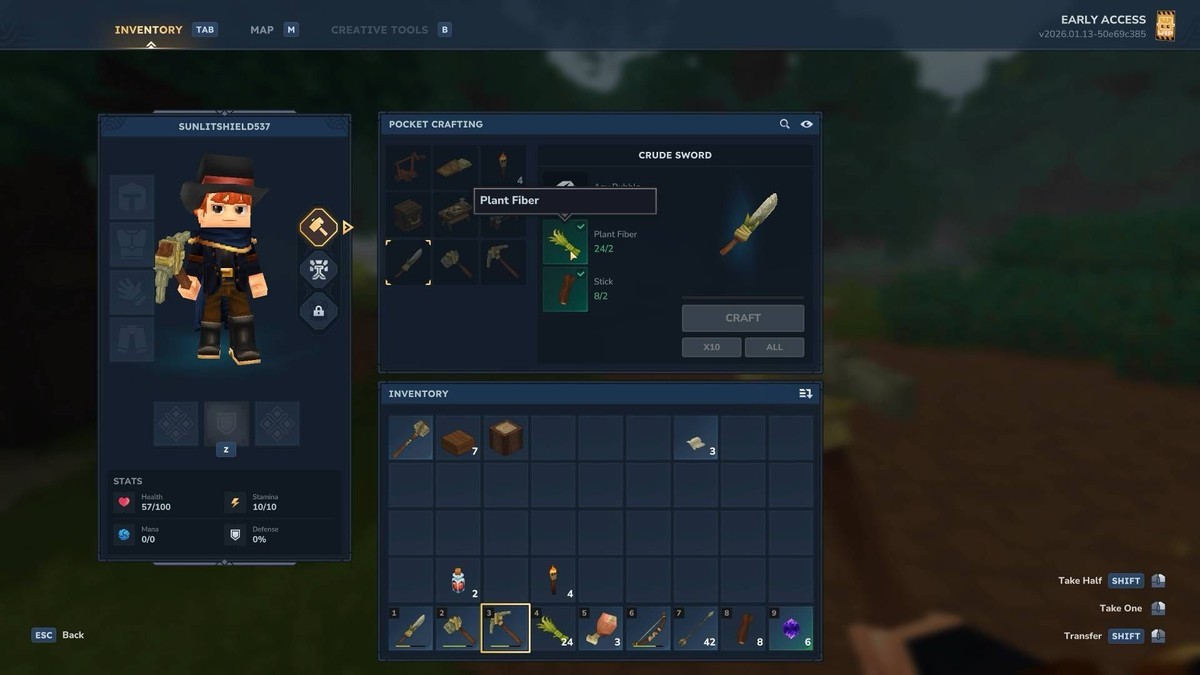 راهنمای کامل بازی: فیبر گیاهی Hytale کجاست و روش های به دست آوردن آن