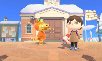 آموزش نحوه استفاده megaphone Animal Crossing New Horizons