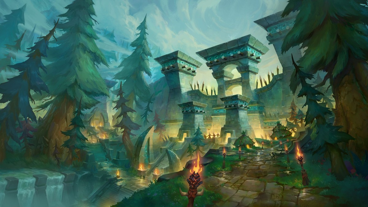 افتتاح پاپ آپ آژانس املاک برای جشن گرفتن قابلیت ساخت خانه در World of Warcraft