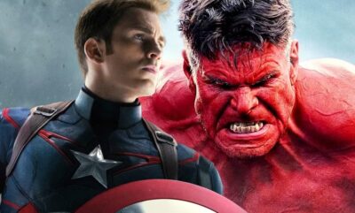 Captain America و Red Hulk تقابل استیو راجرز یک سال پس از Brave New World