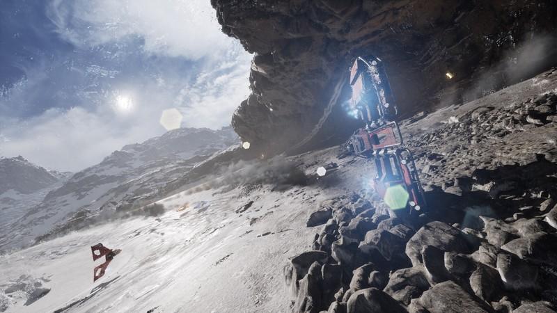 اسکرین شات های تبلیغاتی بازی Star Wars Galactic Racer Podracing