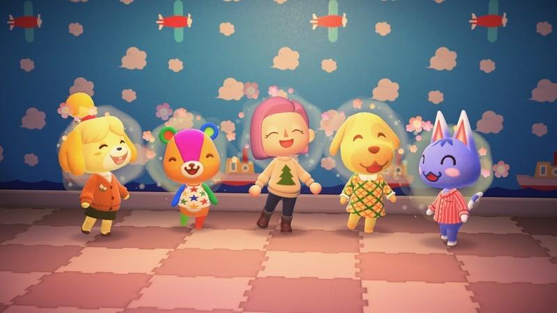 روستایی های دعوت شده به آتلیه Photopia هارو از طریق کار با amiibo در Animal Crossing