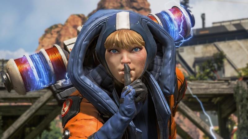 اسکرین شات Apex Legends که شخصیت واتسون را نشان می دهد، از بهترین بازی های رایگان Steam.