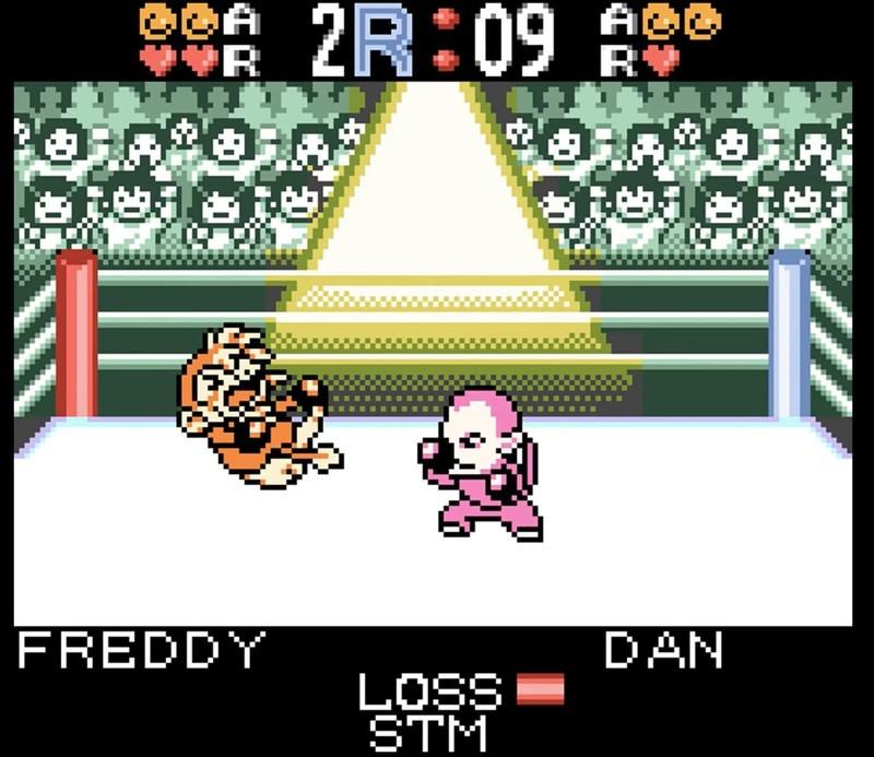 مبارزه در بازی Monkey Puncher شبیه Pokémon 2 برای GameBoy Color