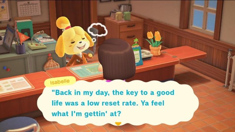 صحبت با ایزابل (Isabelle) و Resetti در Animal Crossing: New Horizons