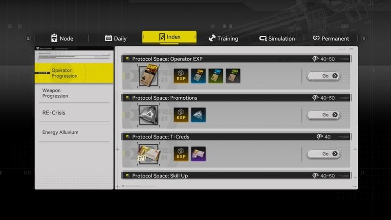 آیتم های ارتقا و ارزها در Arknights: Endfield