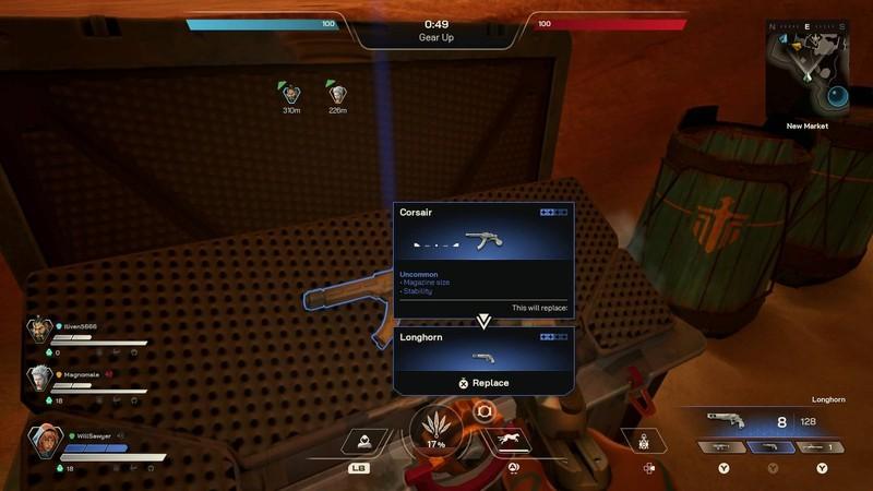 لوت کردن اسلحه Corsair SMG از صندوق لوت در Highguard | نکات Highguard مبتدی