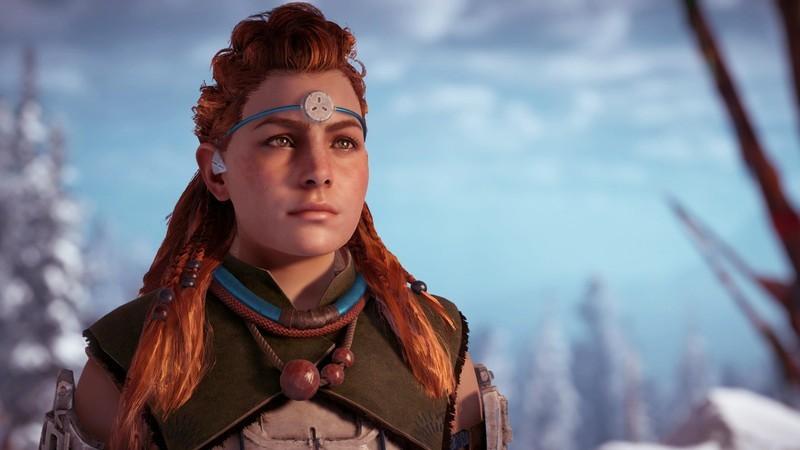 ایلوی در مقابل آسمان آبی در Horizon Zero Dawn، بهترین داستان بازی ها