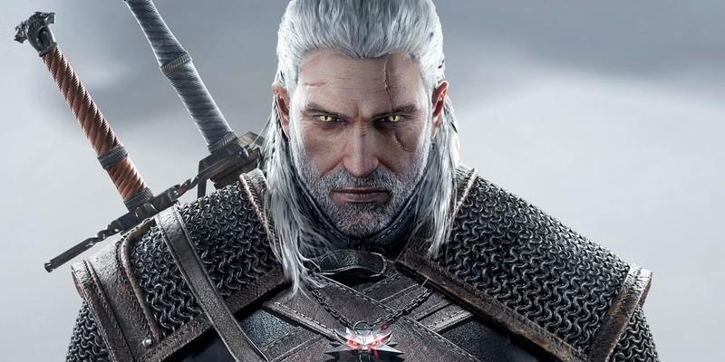 گرالت در بازی The Witcher 3 جدی به نظر می رسه و دو تا شمشیر پشتش بسته. The Witcher 3 تاریخ انتشار دی ال سی