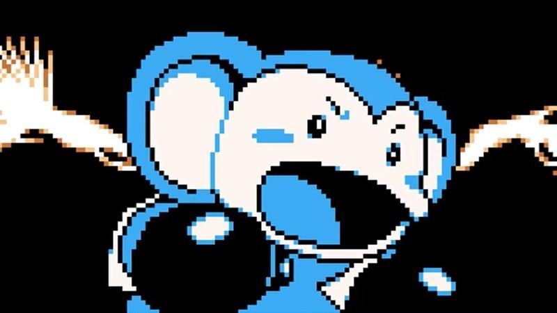 آرت پیکسلی بازی Monkey Puncher شبیه Pokémon