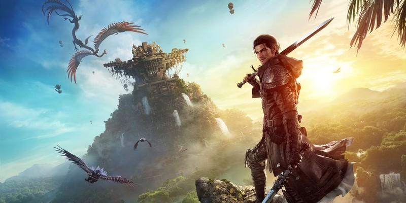 تصویر هنری Key Art برای Final Fantasy 14 Dawntrail و کمپین Final Fantasy 14 ورود رایگان