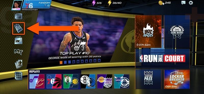 NBA 2K Mobile کد فعال سازی