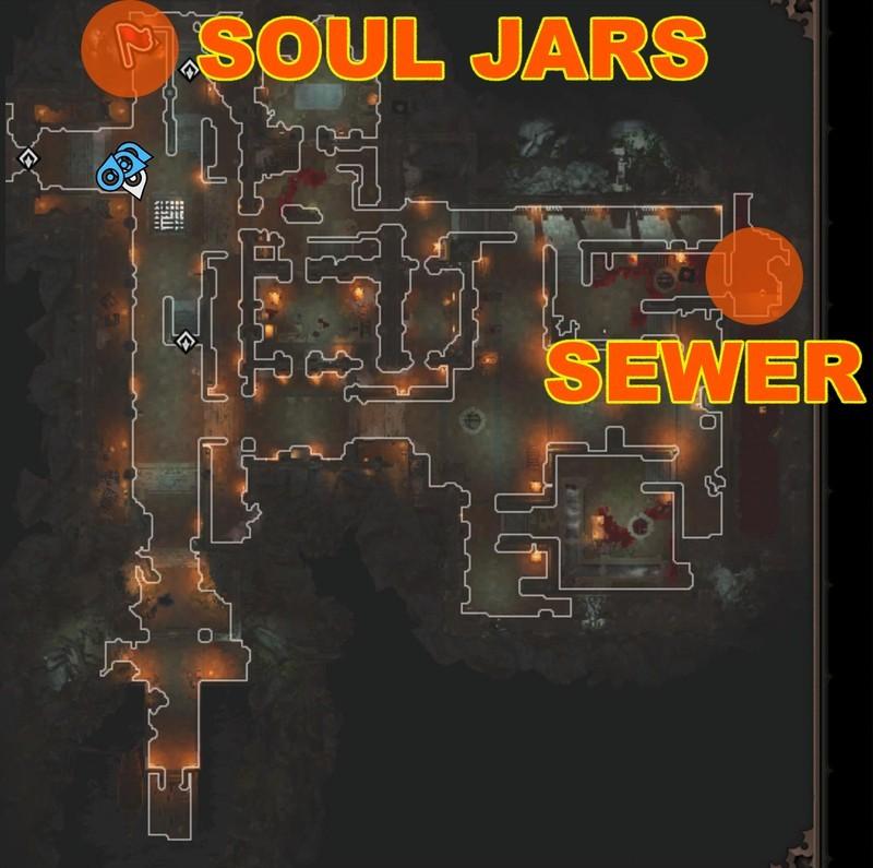 مکان ظرف های روح در Original Sin 2