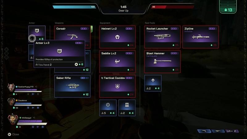 خرید زره بنفش در فروشگاه تریدر فلین در Highguard | نکات Highguard مبتدی