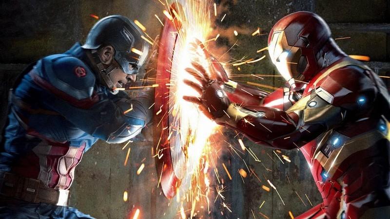 تقابل Iron Man و کپتن آمریکا در Civil War، از بهترین فیلم های ابرقهرمانی پرفروش