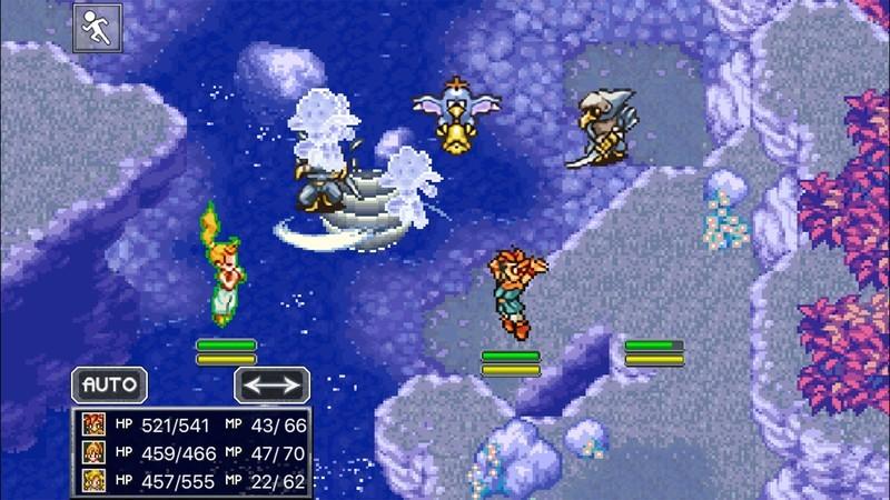 یک اسکرین شات از نبرد در Chrono Trigger، بهترین داستان بازی ها
