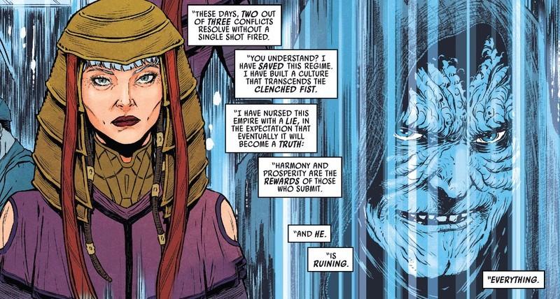 پیتینا وور و امپراتور پالپاتین، معمار واقعی امپراتوری Star Wars در کمیک Star Wars