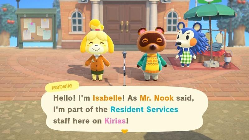 ایزابل در بازی Animal Crossing: New Horizons وارد می شود. پیدا کردن Isabelle.