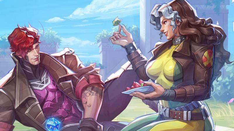 گامبیت و روگ در حال پیک نیک در Marvel Rivals برنامه های آینده