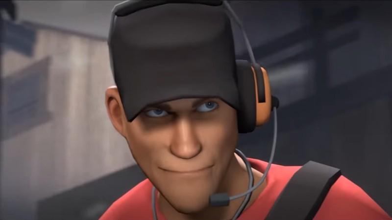 شخصیت اسکات در Team Fortress 2، یکی از بهترین بازی های رایگان کامپیوتر شوتر