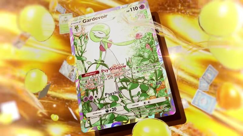 کارت تمام طرح گاردوار (Gardevoir) از بازی Pokemon TCG Pocket و Pokemon Pocket راز Wonder Pick