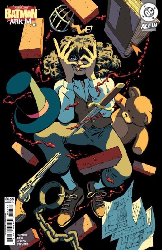 کاور واریانت Absolute Batman: Ark M Special #1 - خاستگاه تاریک Arkham Asylum