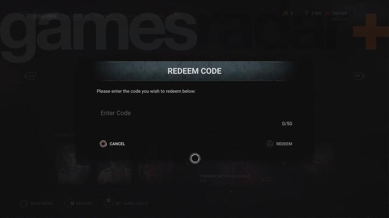 کدهای Dead by Daylight - Dead by Daylight codes redeem screen