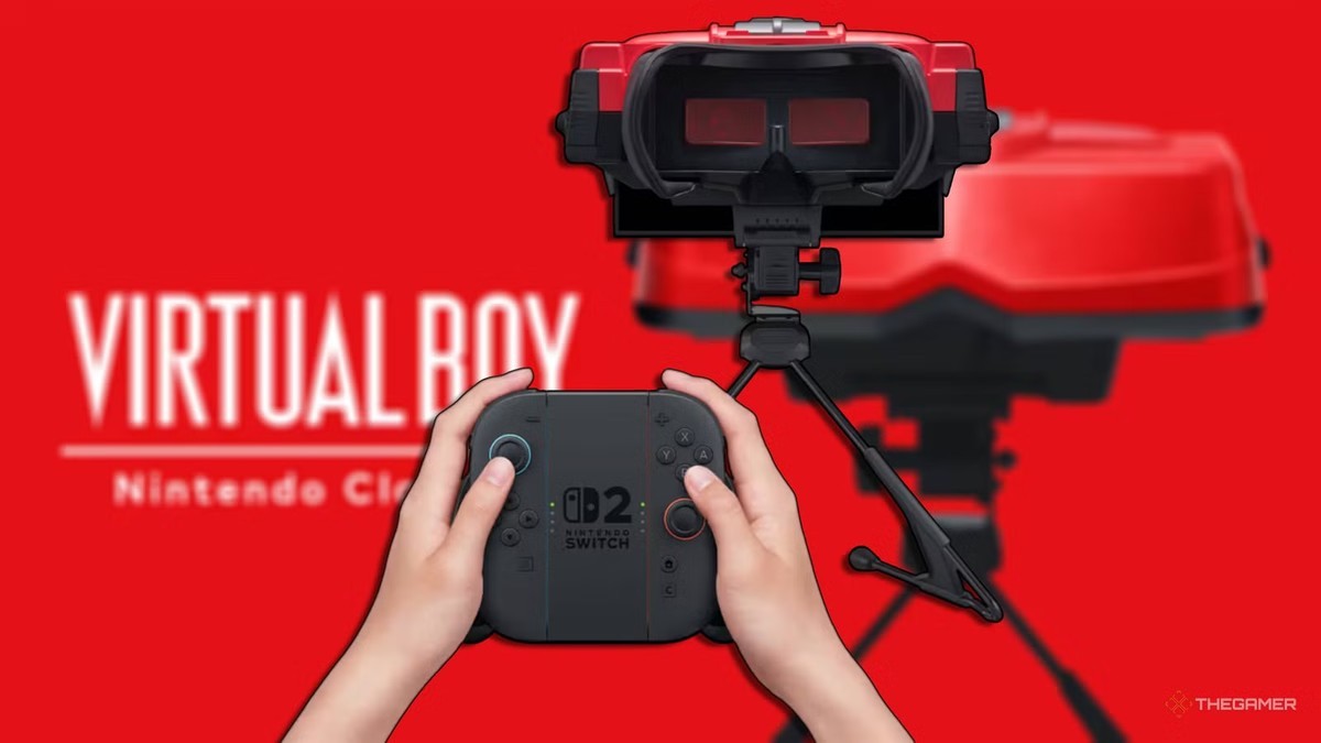 اجرای Virtual Boy روی Switch بدون لوازم جانبی امکان پذیر است اما توصیه نمی شود
