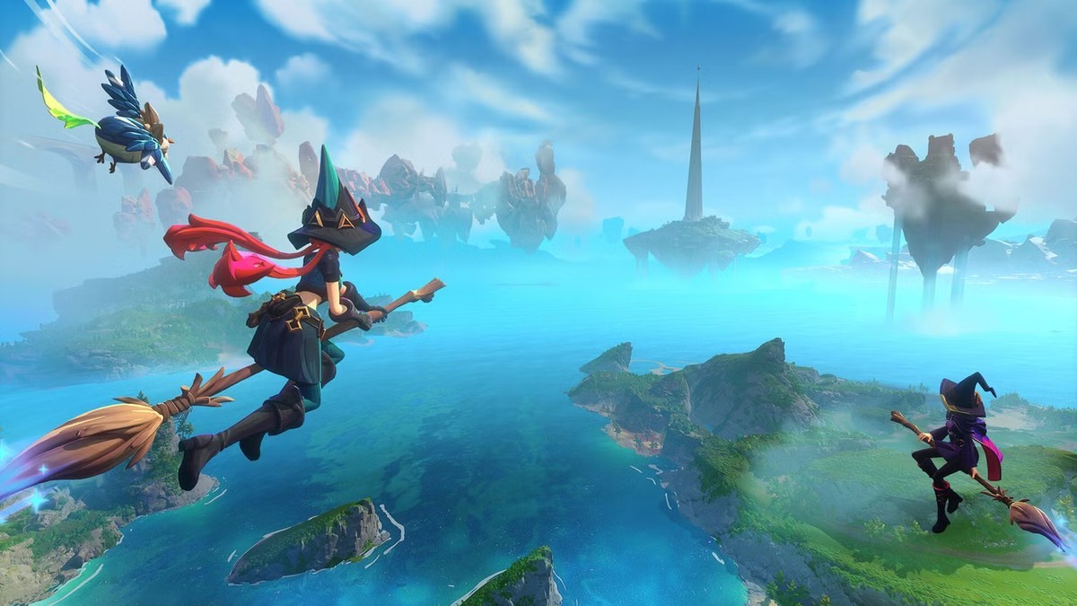 بازی رایگان Witchspire شبیه Hogwarts Legacy و Minecraft در سبک نقش آفرینی جهان باز