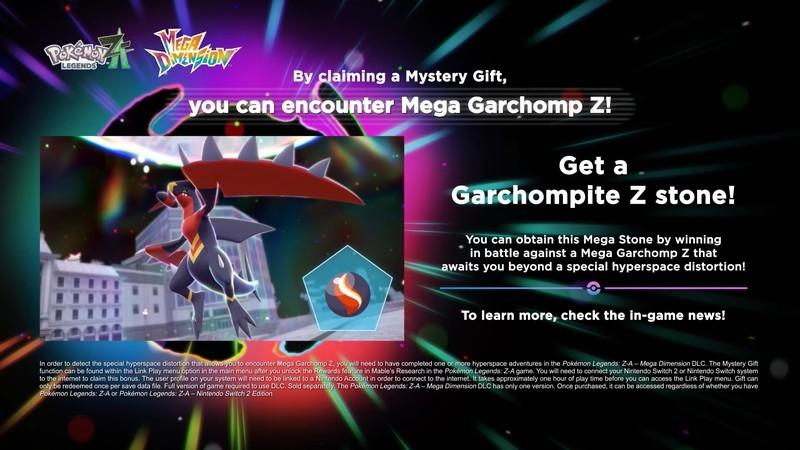 Pokemon Presents کد و جایزه Mystery Gift بازی Pokemon Legends Z-A