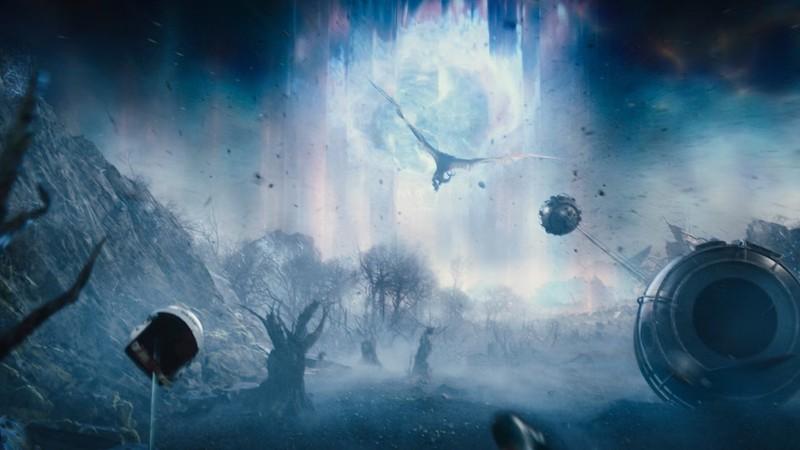 یک پورتال که هیولاها و اشیاء رو در فصل اول Monarch: Legacy of Monsters سفر در زمان می مکه