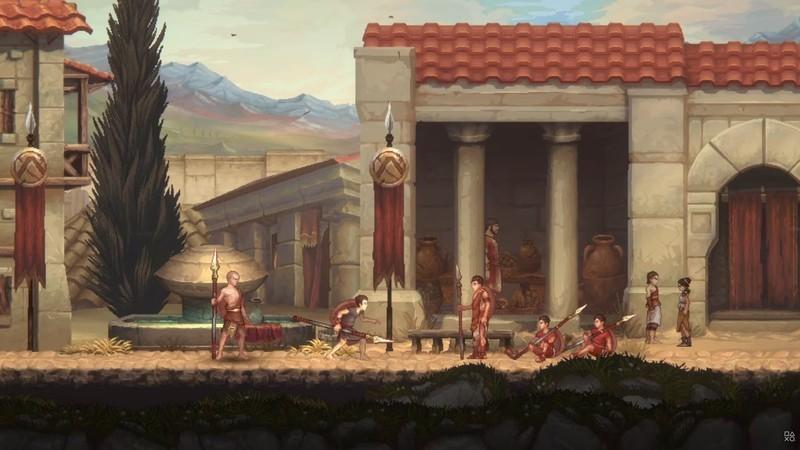 God of War کوآپ مشکل: کریتوس و دیموس در اسپارتا