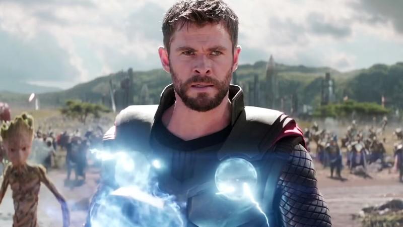 بازیگر جدید Thor God of War - کریس همسورث عصبانی و با صاعقه در Avengers: Infinity War