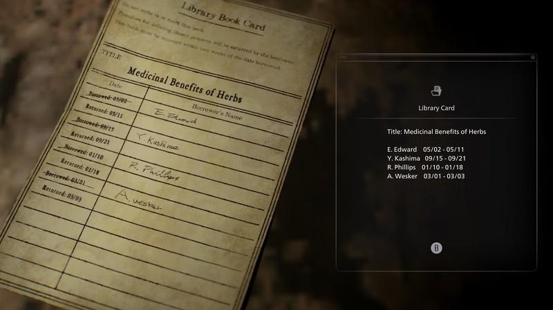 یه کارت کتابخونه برای Resident Evil Requiem باز کردن کیف