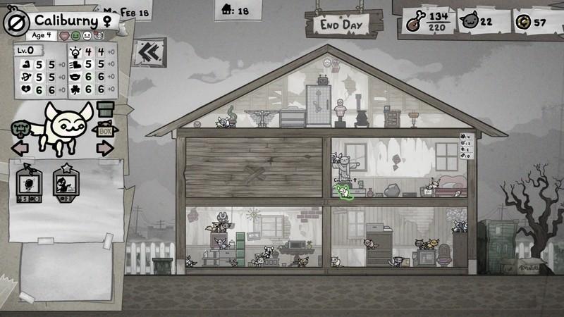 آموزش پرورش گربه Mewgenics: نحوه کارکرد آمار خانه