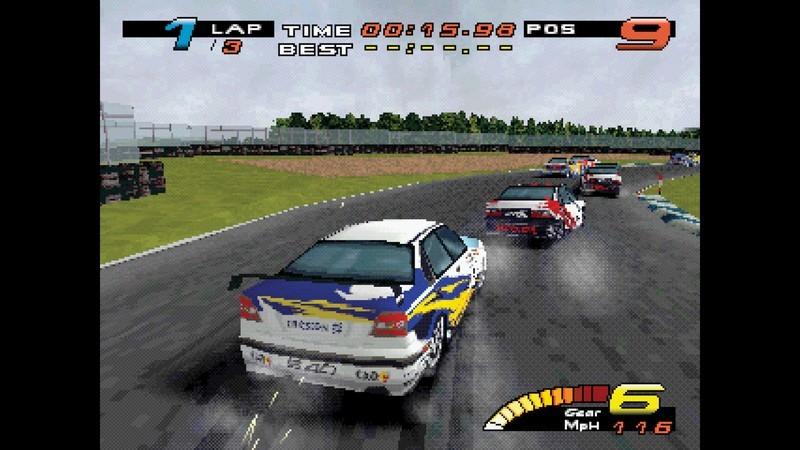 یک ماشین سفید در بازی TOCA: Touring Car Championship به بقیه در پیچ می رسد – اثری از سازنده Forza Horizon و Codemasters