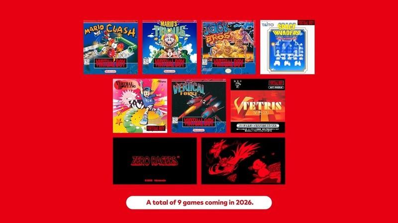 لیست بازی های Virtual Boy برای سوییچ 2026 - بررسی ویرچوال بوی نینتندو سوییچ 2